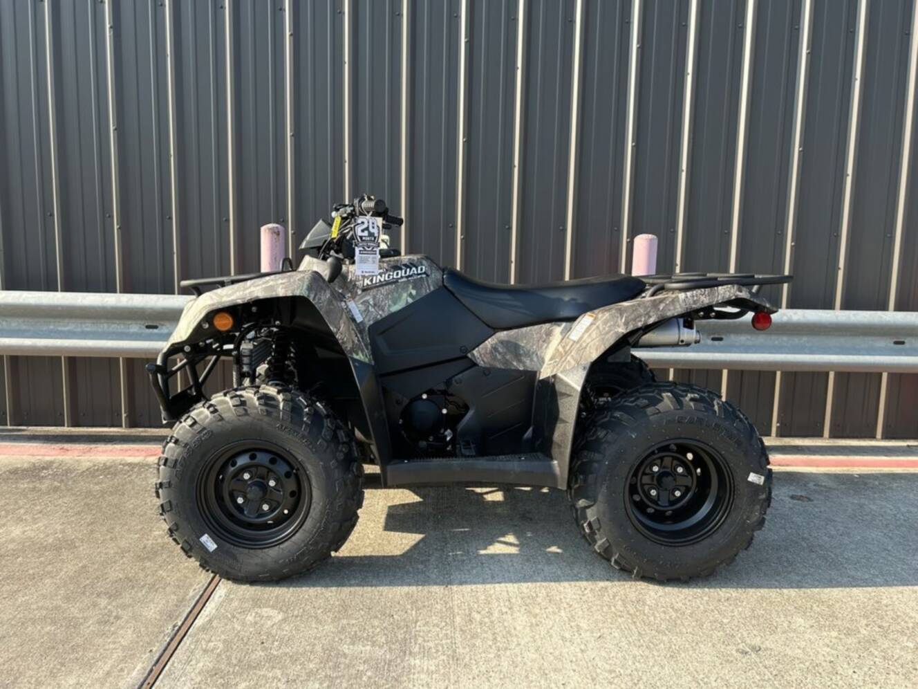 A photo of this 2025 Suzuki KingQuad 400 FSi