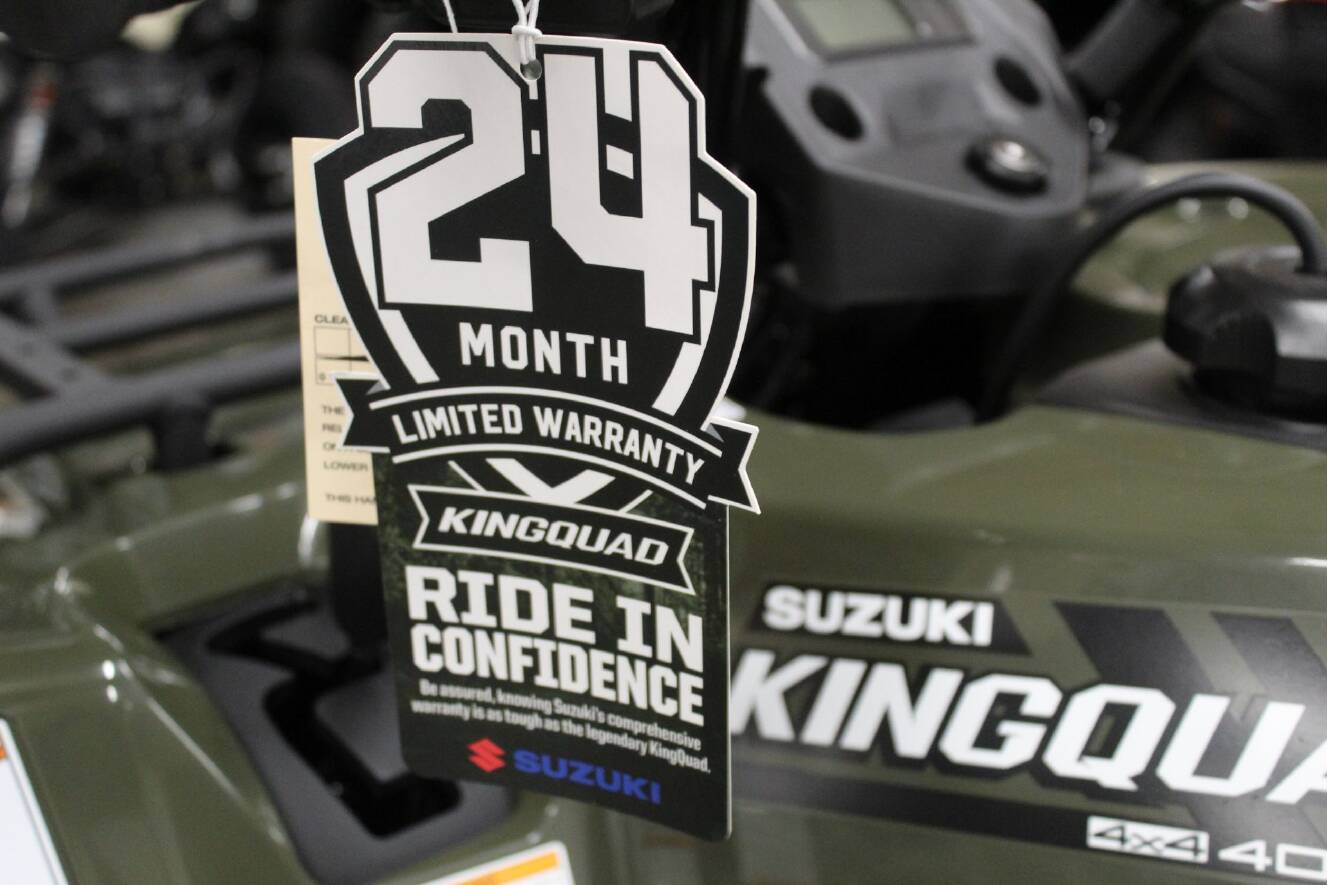 A photo of this 2026 Suzuki KingQuad 400FSi