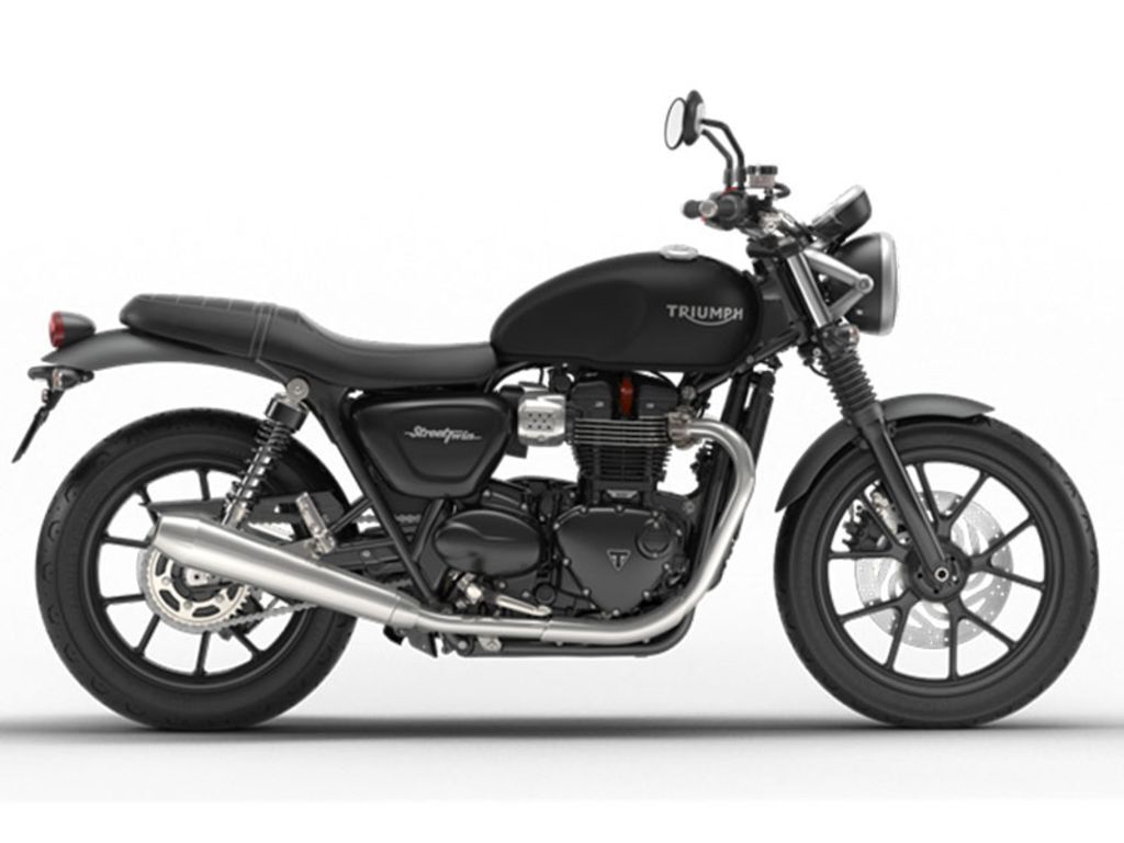 2017 Triumph Street Twin Matte Jet Black in Oakland, FL