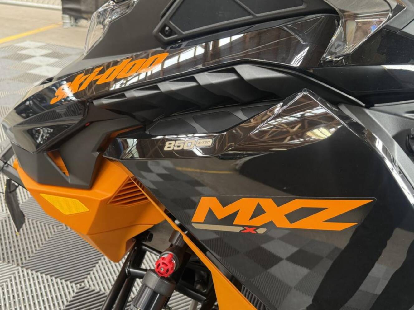 A photo of this 2027 Ski-Doo MXZ X 850 E-TEC