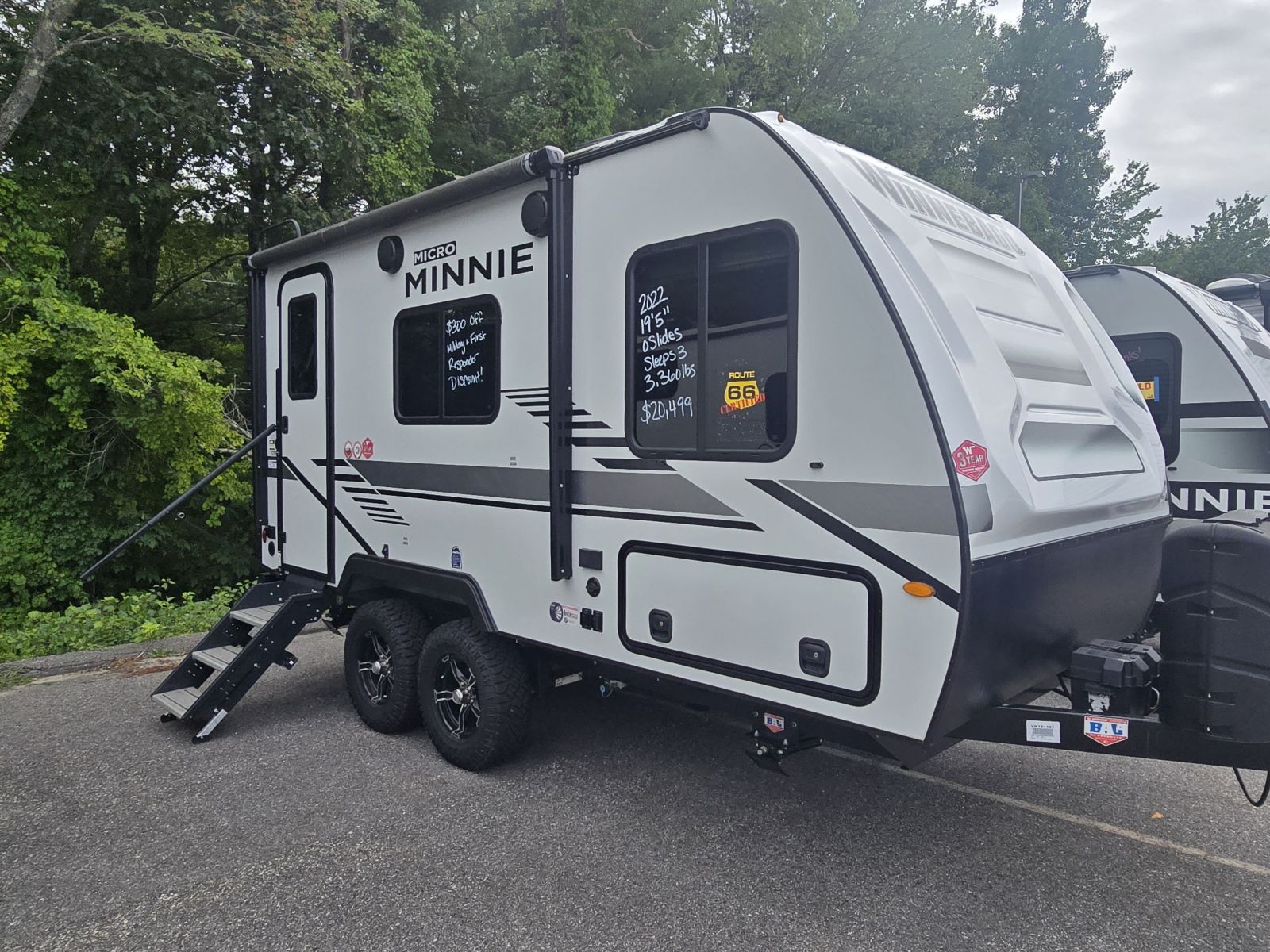 2022 Winnebago Micro Minnie 1708FB in saco ME