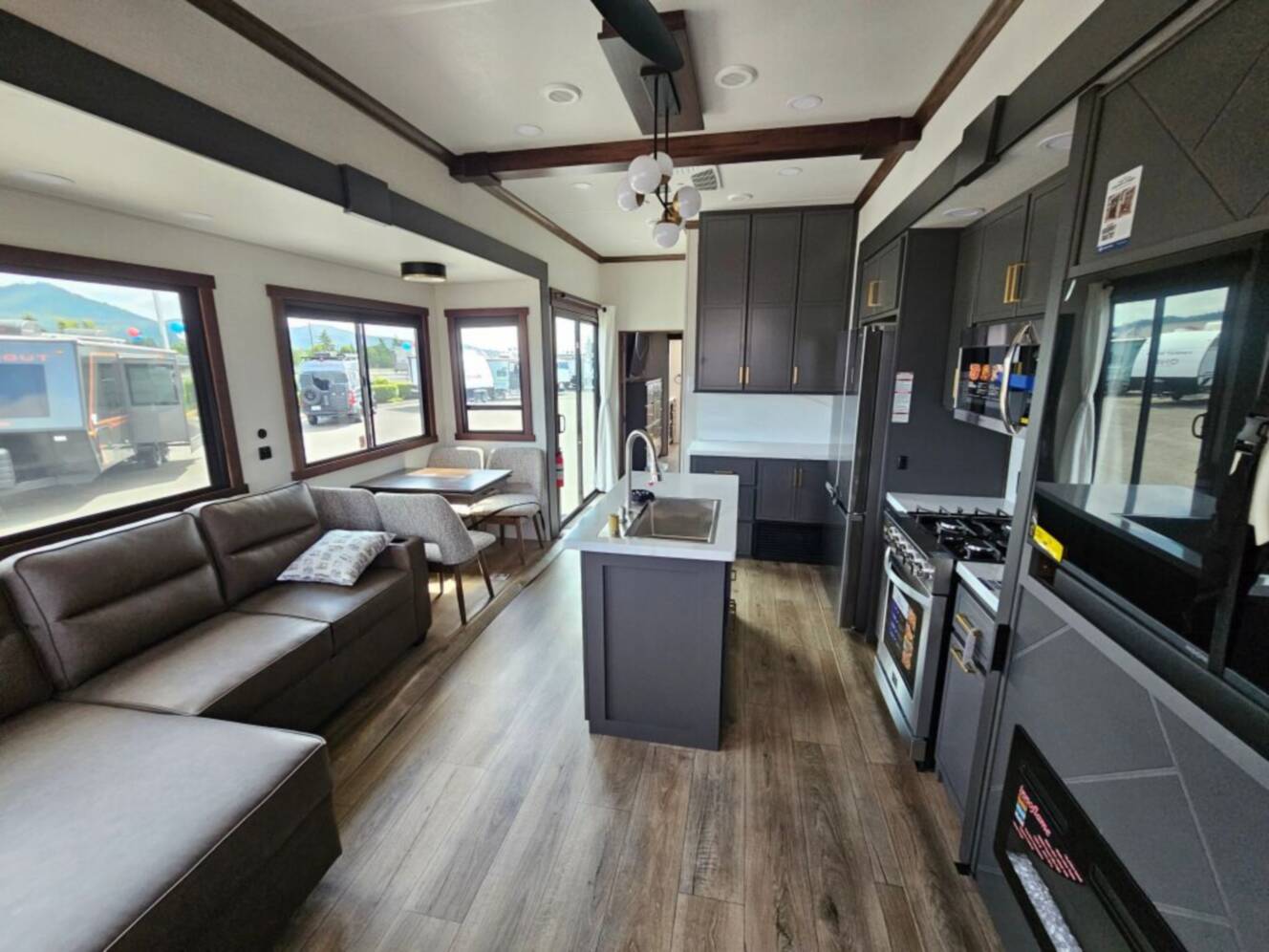 A photo of this 2027 Forest River Cedar Creek Cottage 40CFL2B