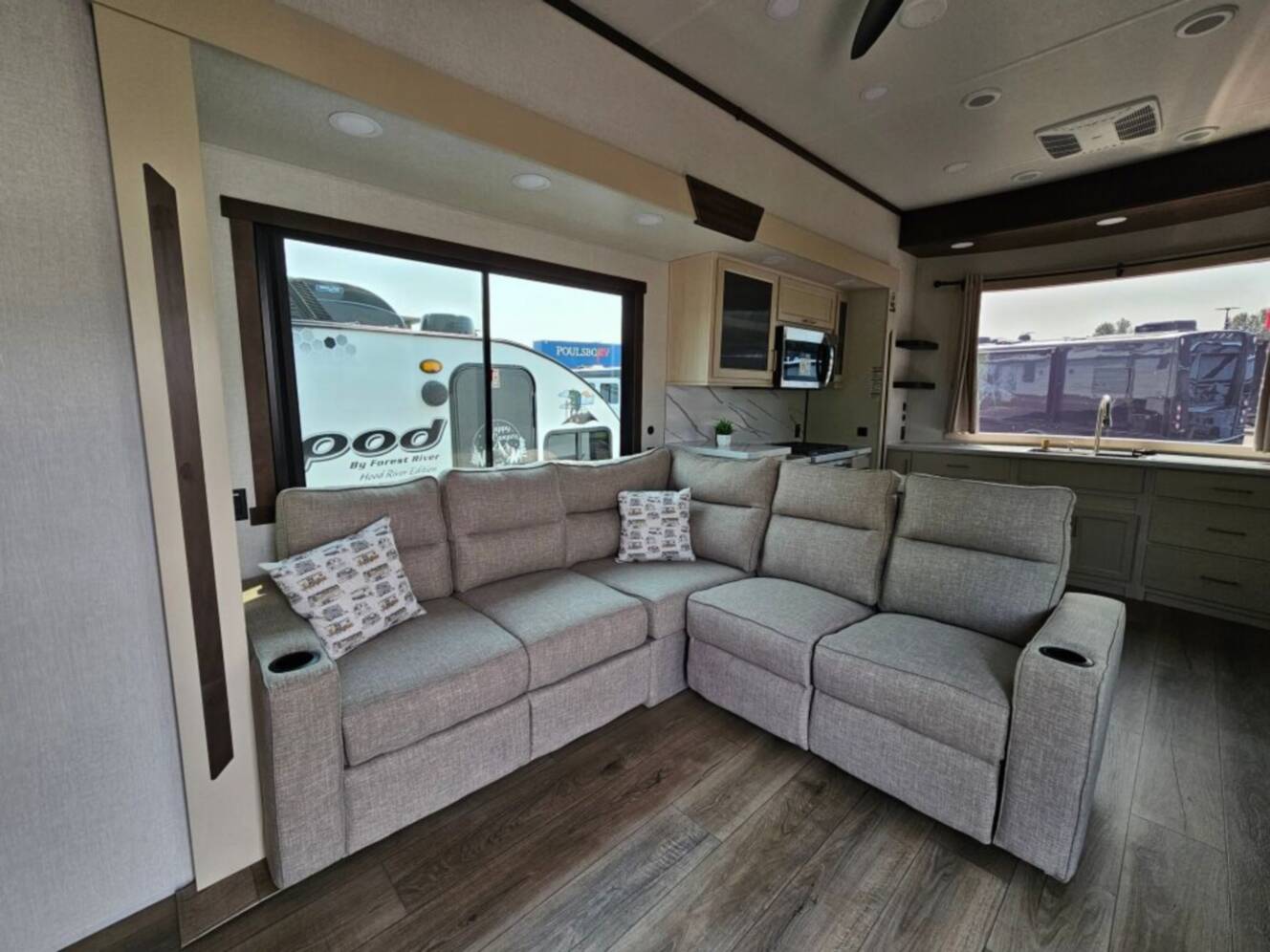 A photo of this 2026 Forest River Cedar Creek Cottage 40CMK