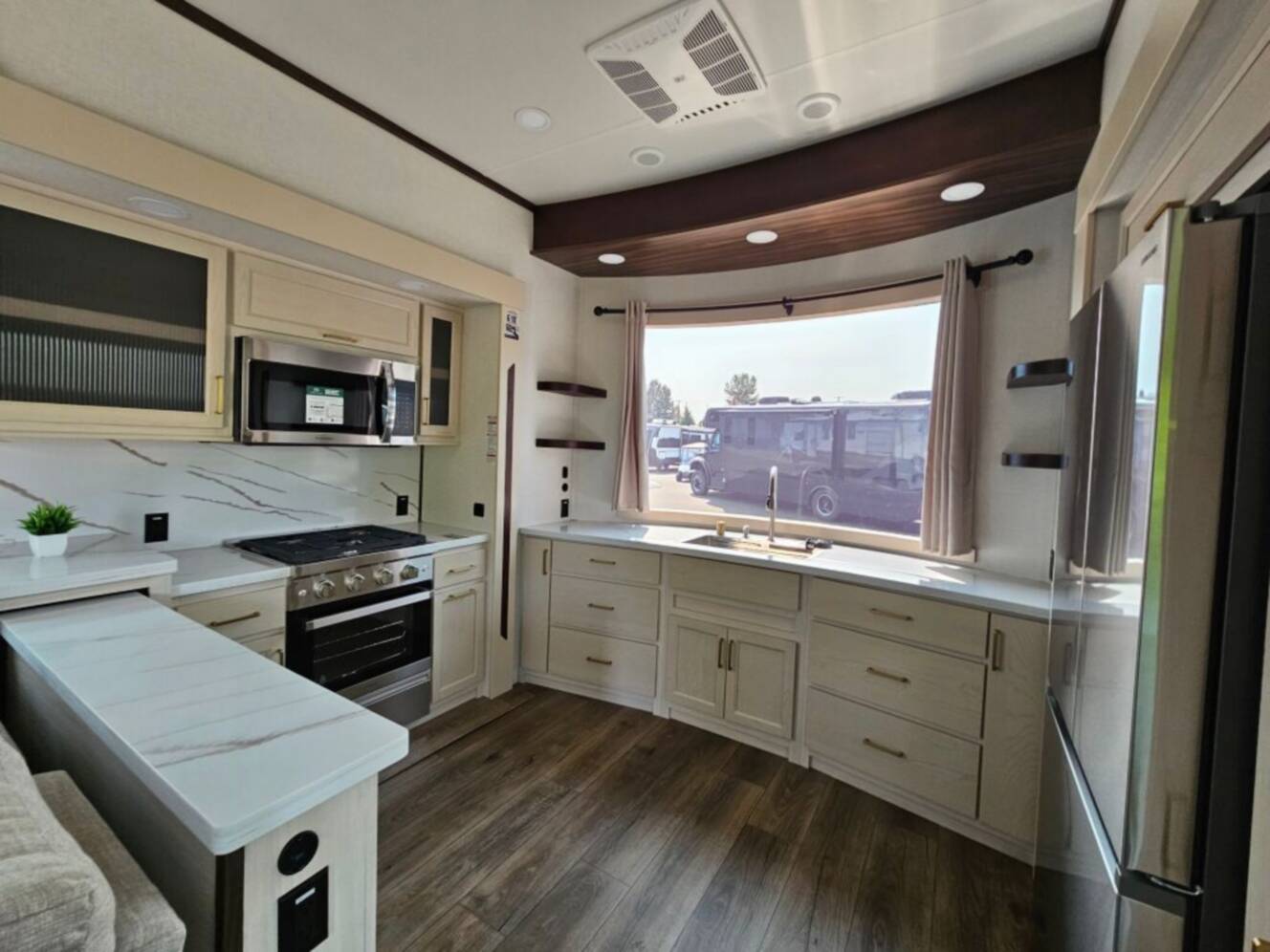 A photo of this 2026 Forest River Cedar Creek Cottage 40CMK