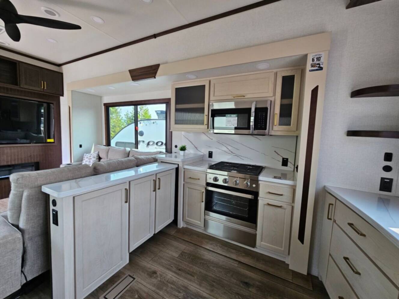A photo of this 2026 Forest River Cedar Creek Cottage 40CMK