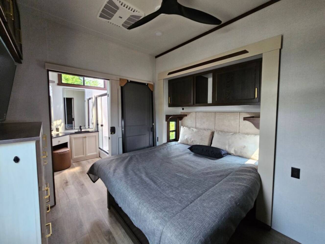A photo of this 2026 Forest River Cedar Creek Cottage 40CMK
