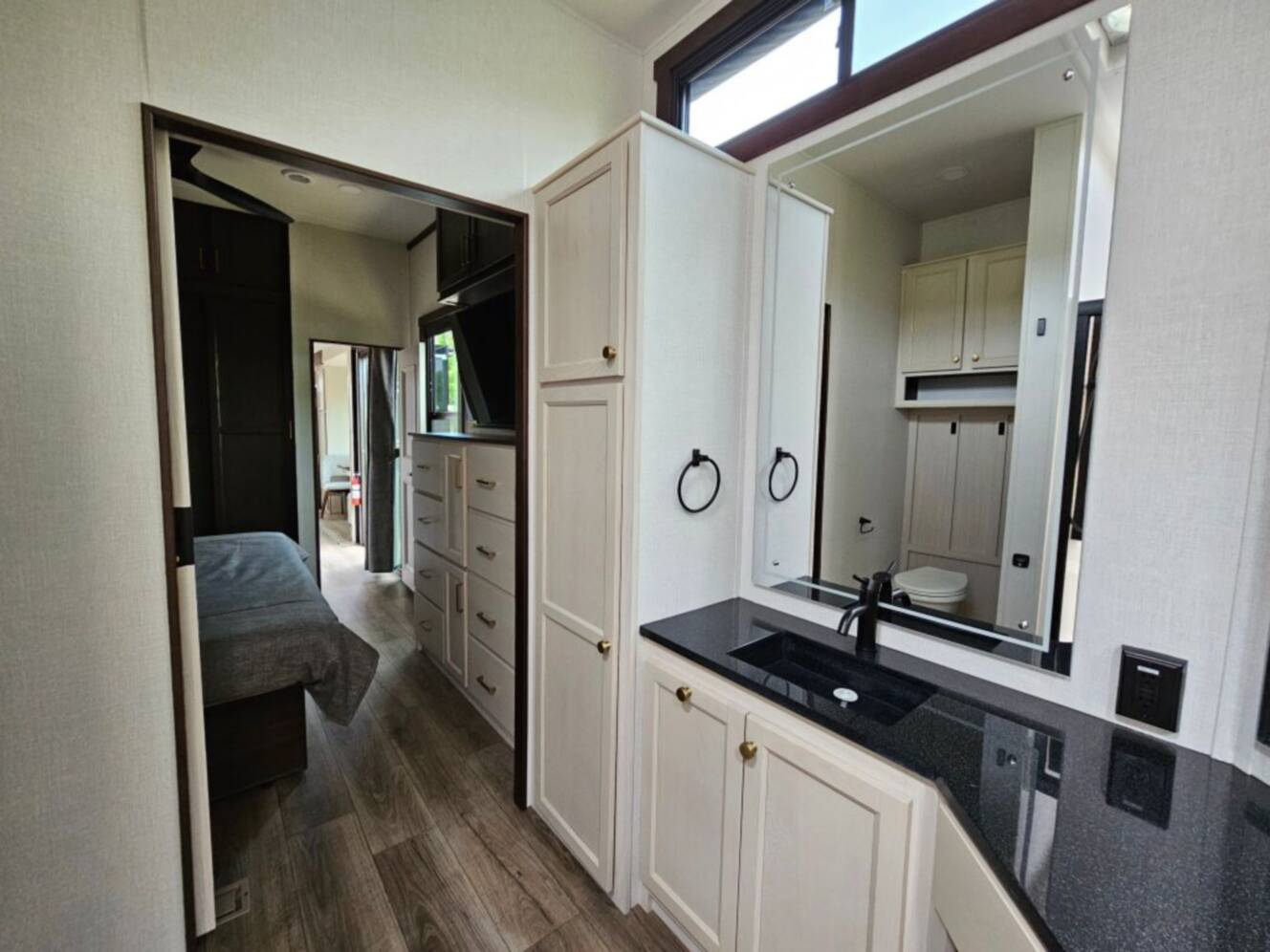 A photo of this 2026 Forest River Cedar Creek Cottage 40CMK