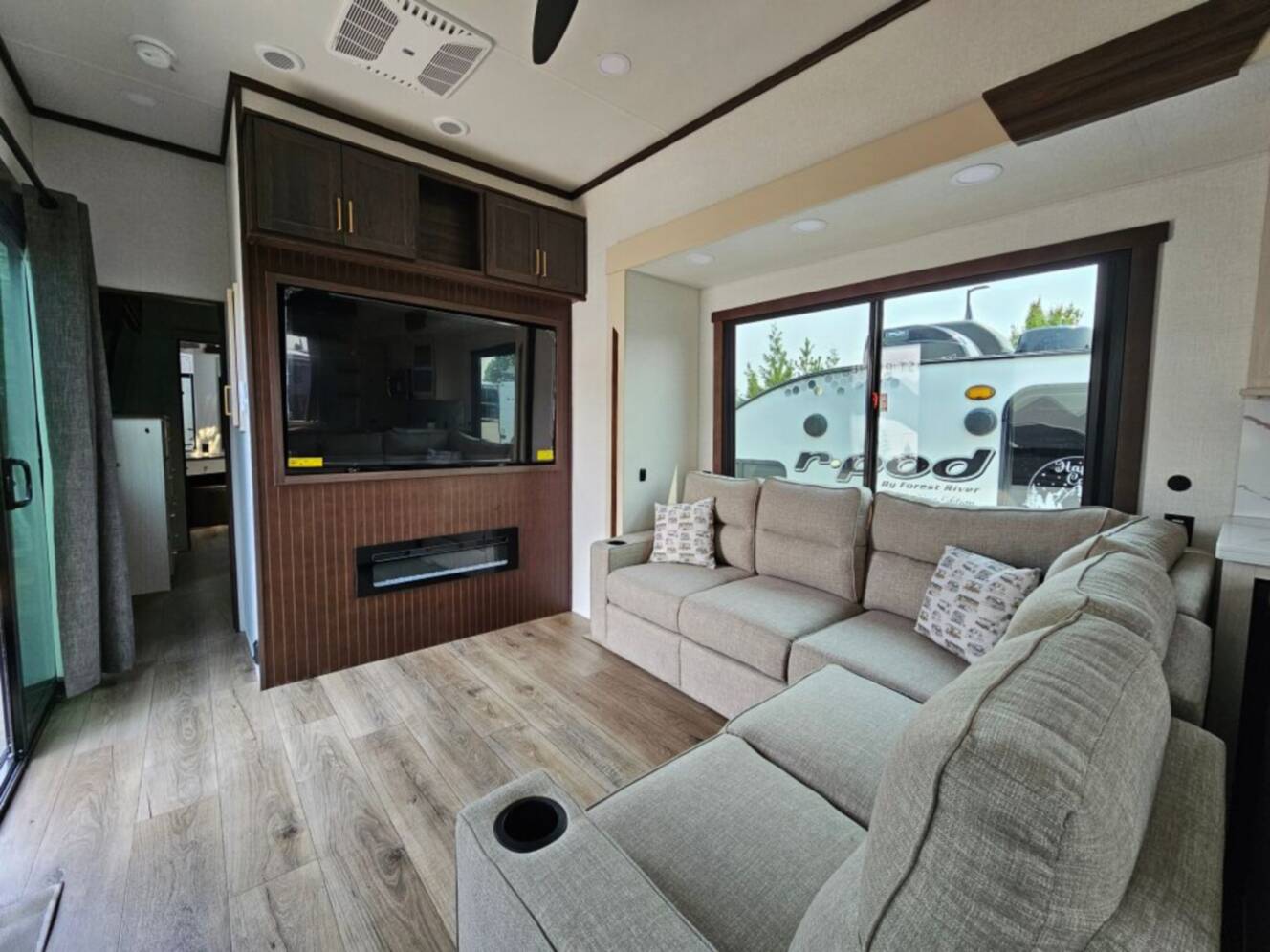 A photo of this 2026 Forest River Cedar Creek Cottage 40CMK