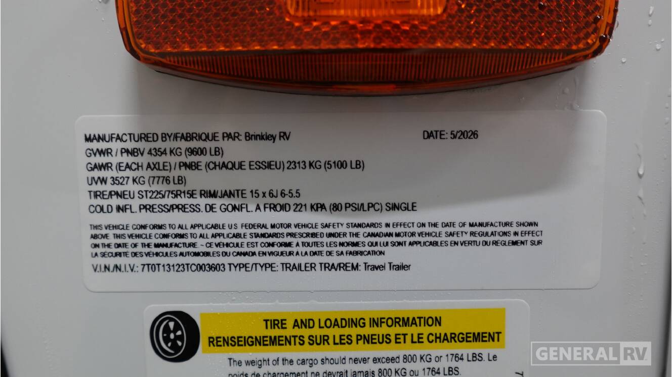 A photo of this 2026 Brinkley MODEL I 275