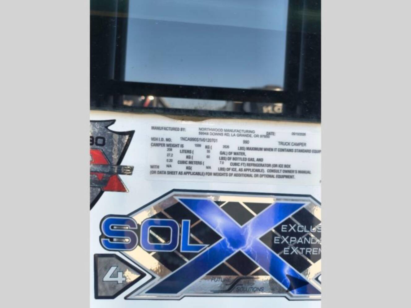 A photo of this 2027 Northwood Arctic Fox 990