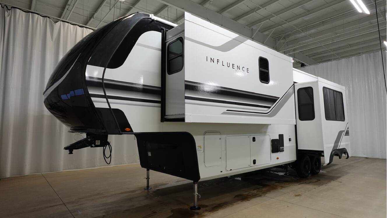 A photo of this 2026 Grand Design INFLUENCE 3203GK