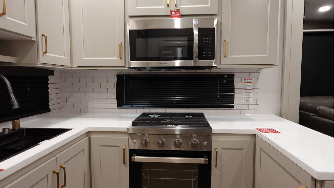A photo of this 2026 Grand Design INFLUENCE 3203GK