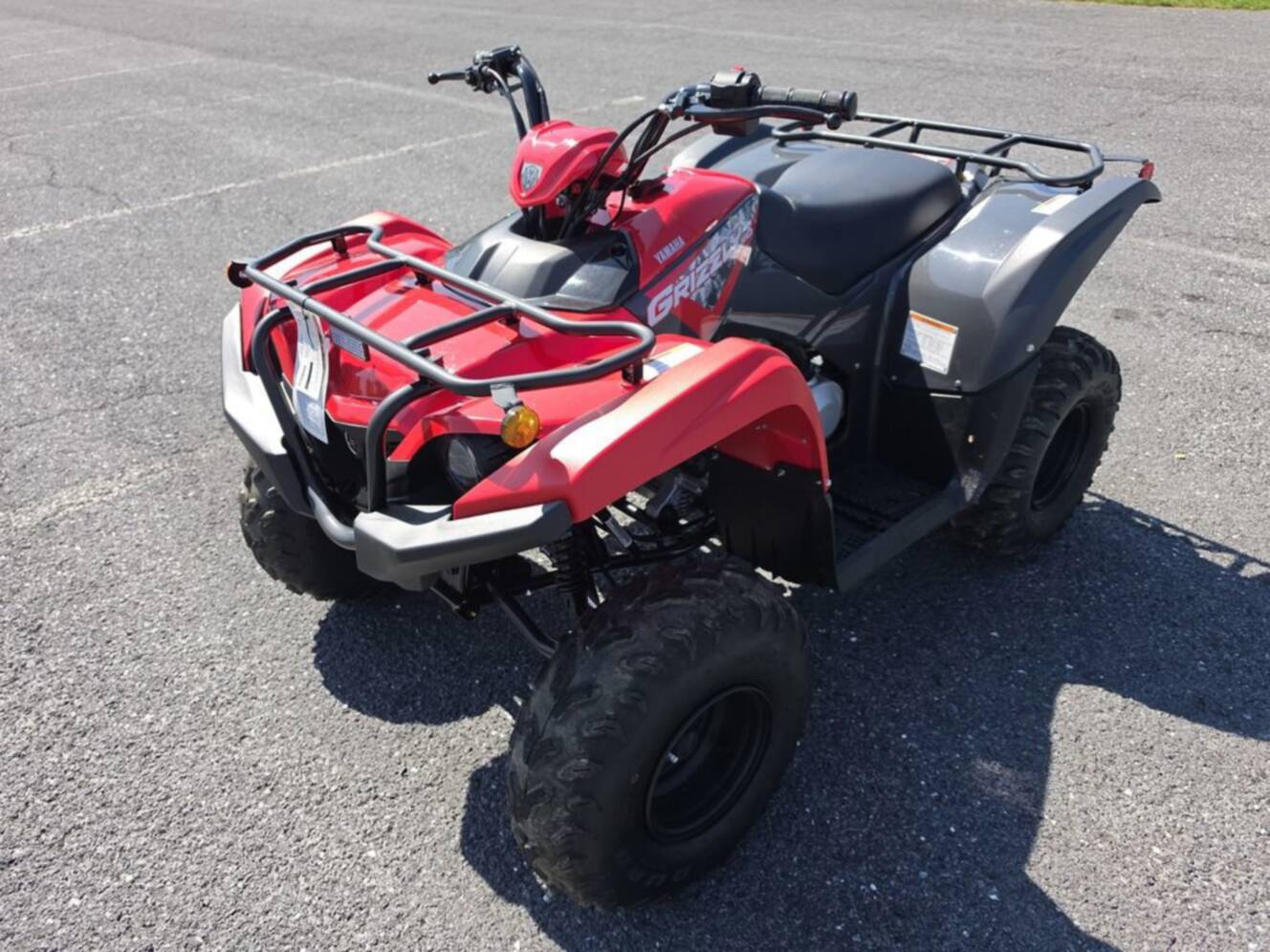 A photo of this 2025 Yamaha Grizzly 110