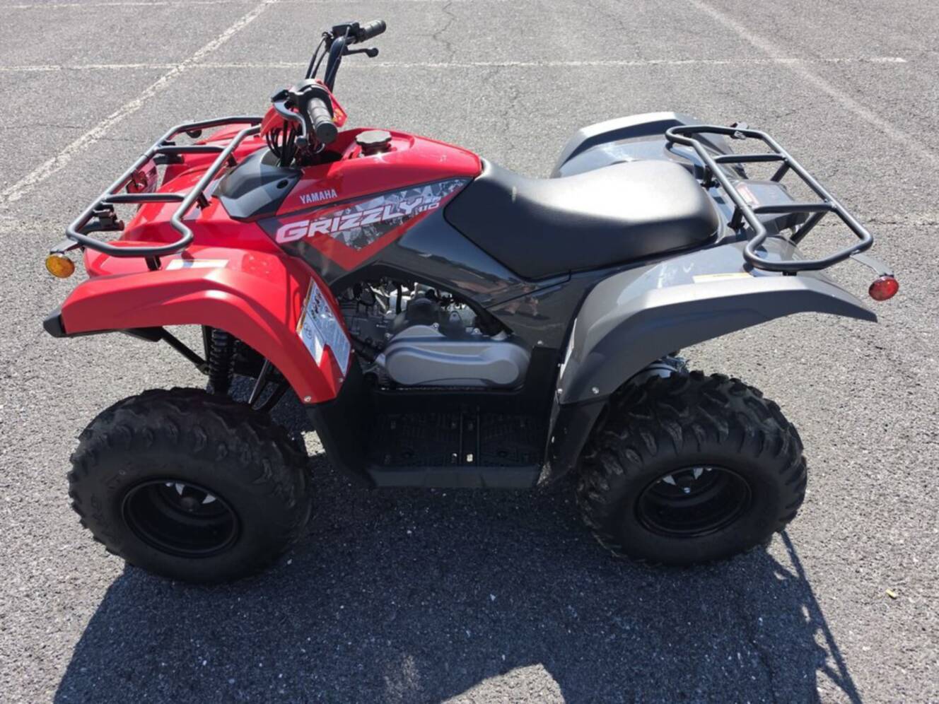 A photo of this 2025 Yamaha Grizzly 110