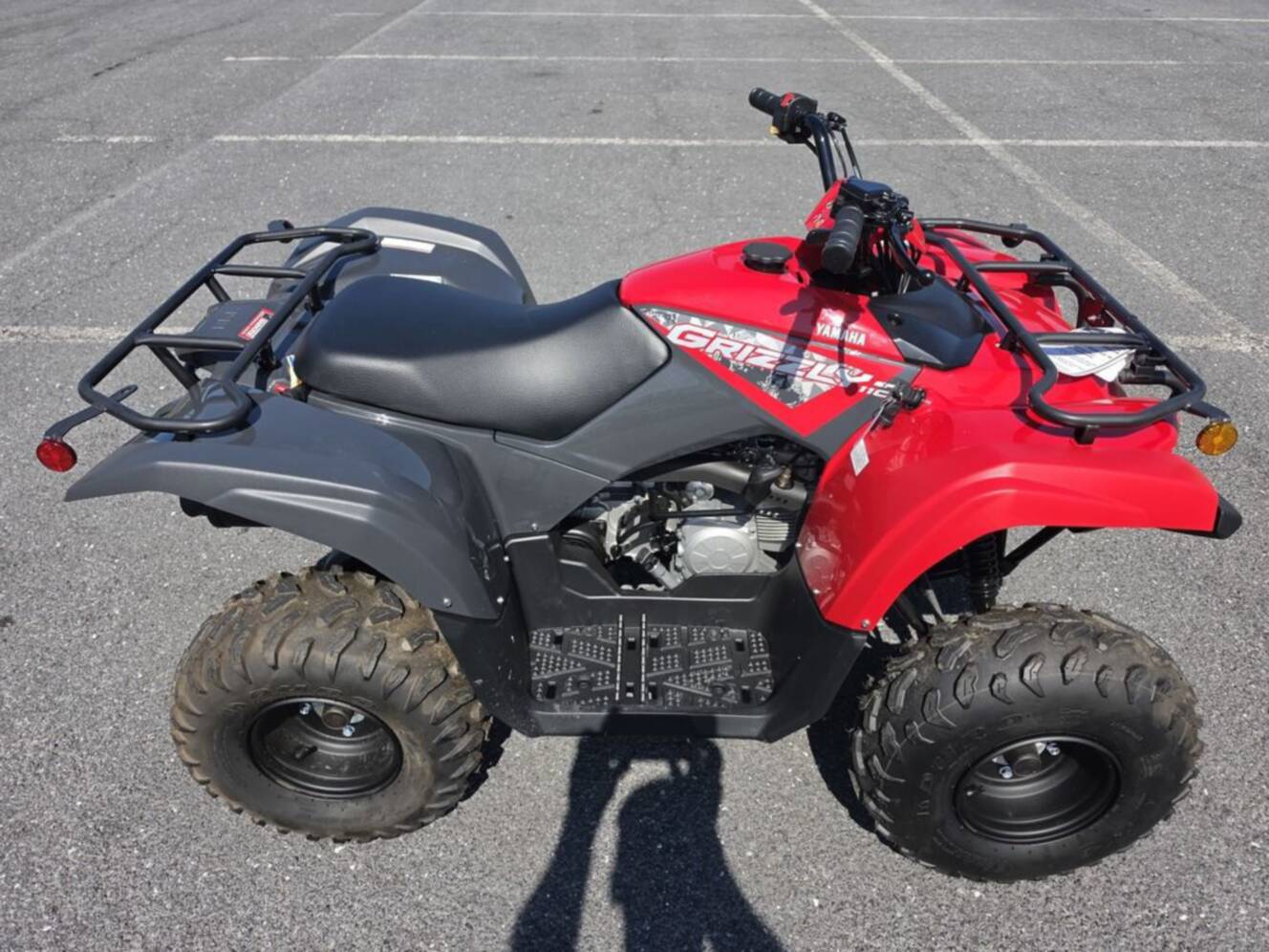 A photo of this 2025 Yamaha Grizzly 110