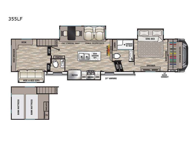 2021 Forest River Rv Cedar Creek 355LF in fredericksburg VA