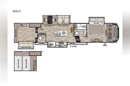 2021 Forest River Rv Cedar Creek 355LF in fredericksburg VA
