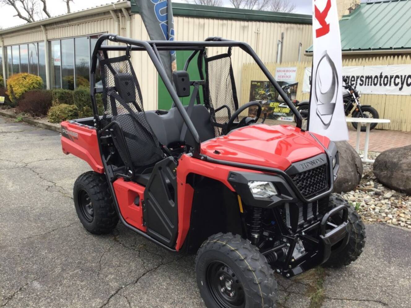 A photo of this 2026 Honda® Pioneer 520