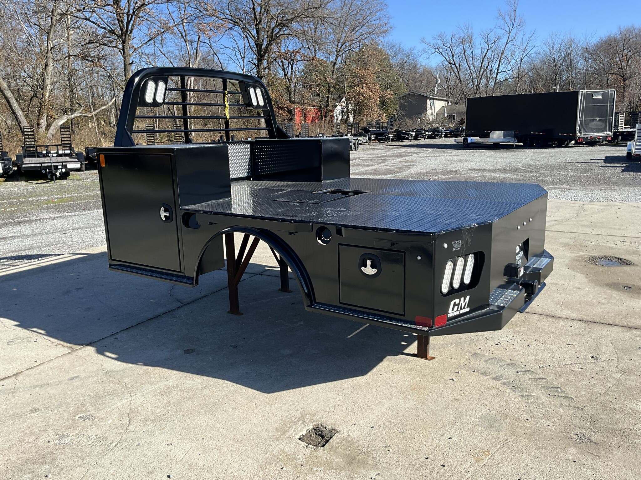 2024 CM TRAILERS SK-DELUXE-112/94-60-34 9.4 DUAL WHL CHASSIS in Mount Vernon, IL
