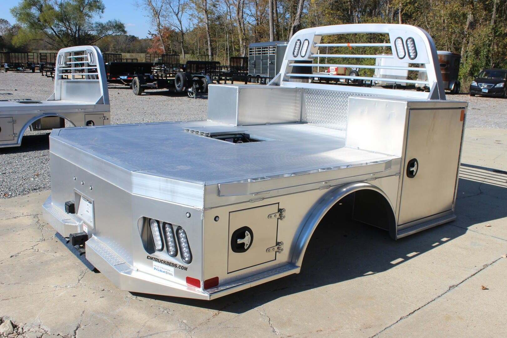 2024 CM TRAILERS ALSK-102/97/57/42-DLX 8.6 DUAL WHL LONGBED DODGE/F in Mount Vernon, IL