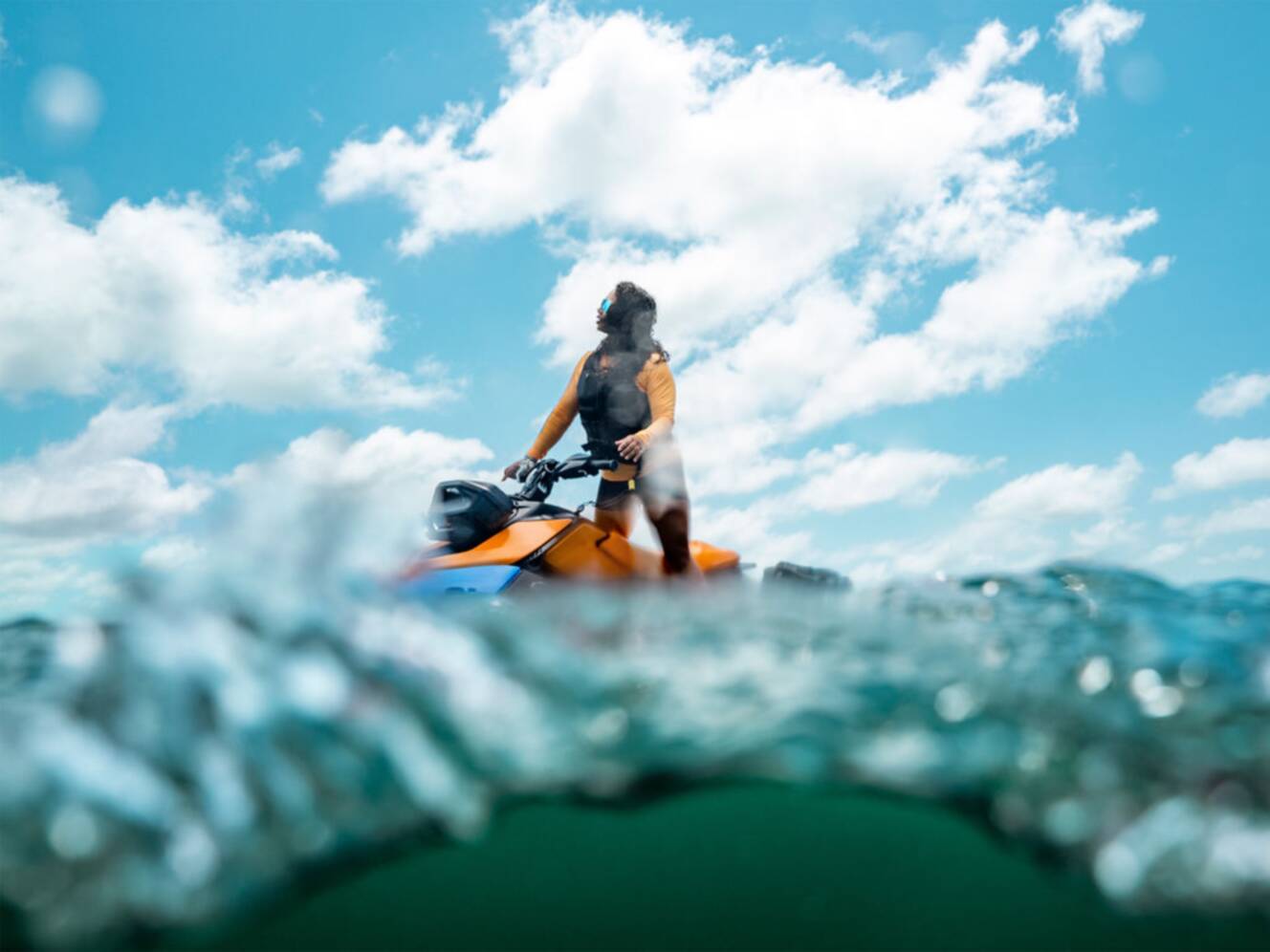 A photo of this 2026 Sea-Doo Spark Trixx for 1 Rotax® 900 ACE - 90 iBR and Au