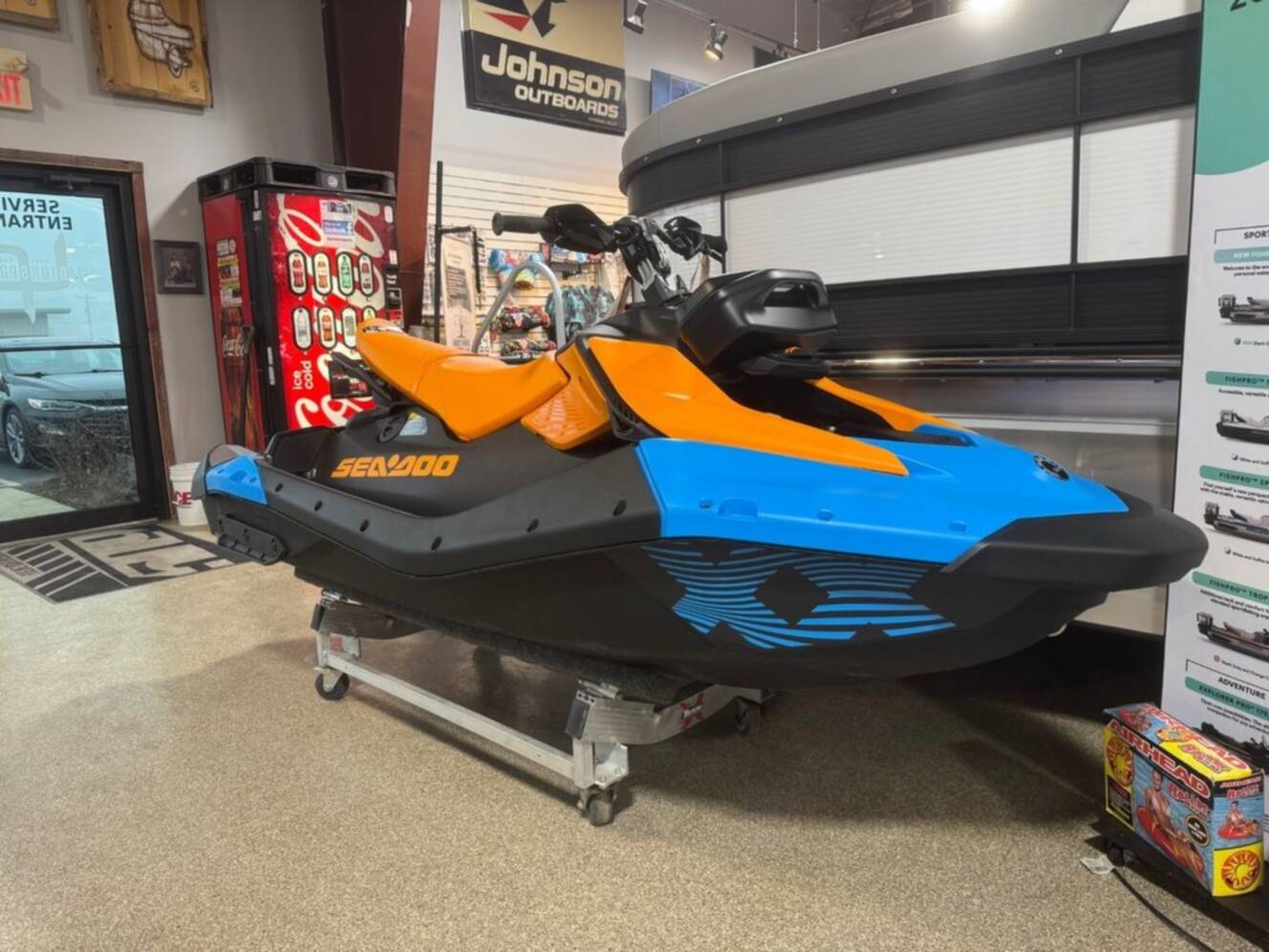 A photo of this 2026 Sea-Doo Spark Trixx for 1 Rotax® 900 ACE - 90 iBR and Au