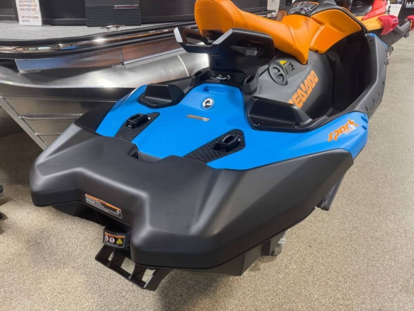A photo of this 2026 Sea-Doo Spark Trixx for 1 Rotax® 900 ACE - 90 iBR and Au