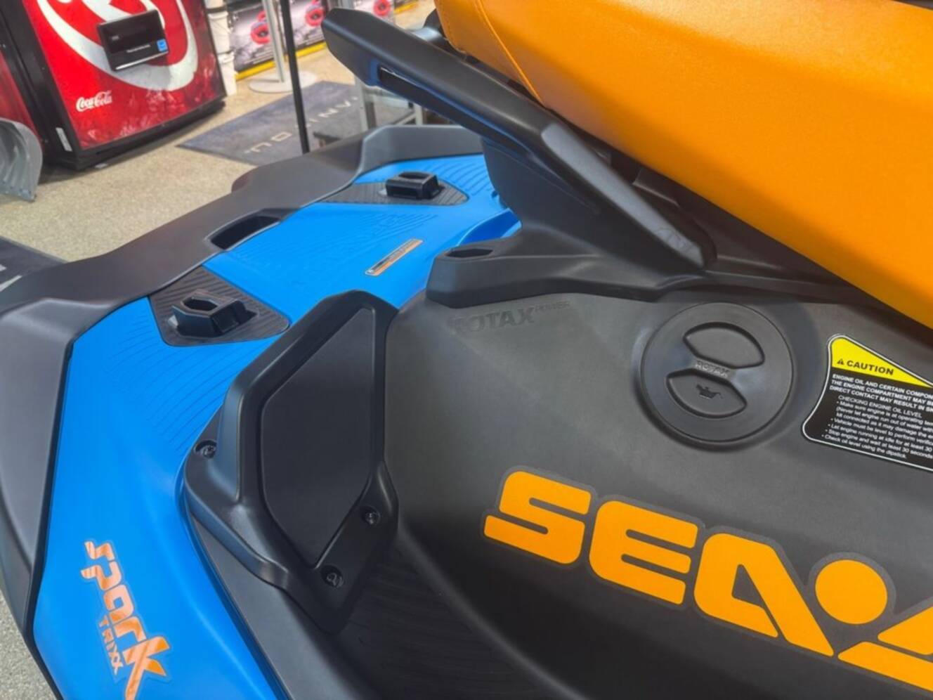 A photo of this 2026 Sea-Doo Spark Trixx for 1 Rotax® 900 ACE - 90 iBR and Au