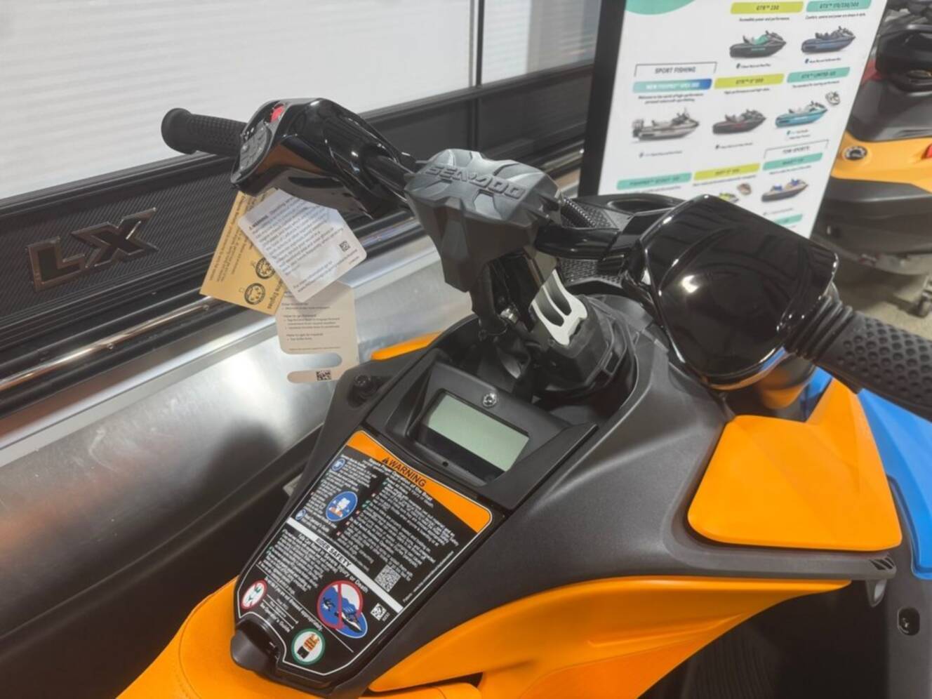 A photo of this 2026 Sea-Doo Spark Trixx for 1 Rotax® 900 ACE - 90 iBR and Au