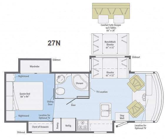 2013 Winnebago Vista 27N in ellington CT