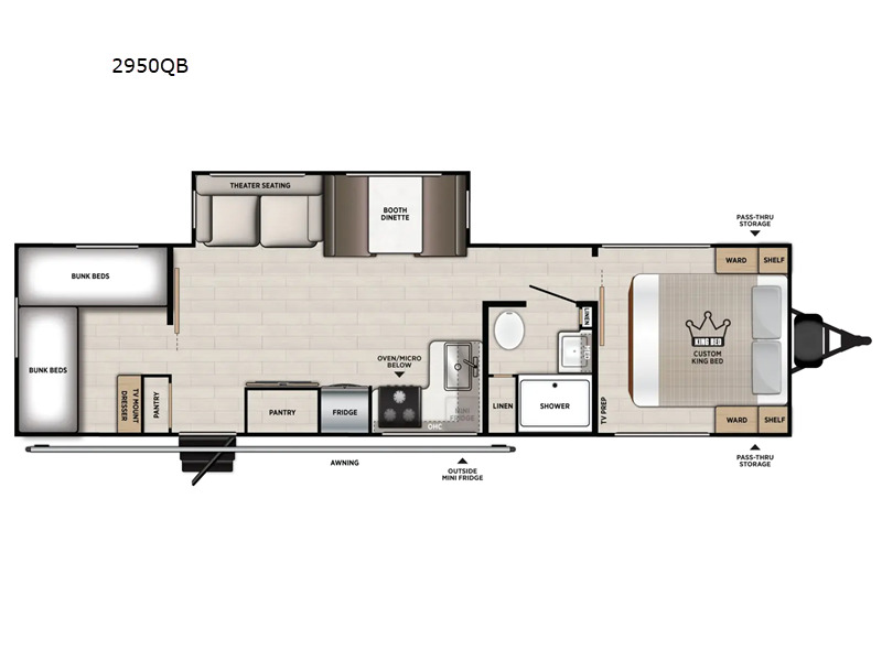 2027 Forest River Rv Vibe 2950QB in lockbourne OH