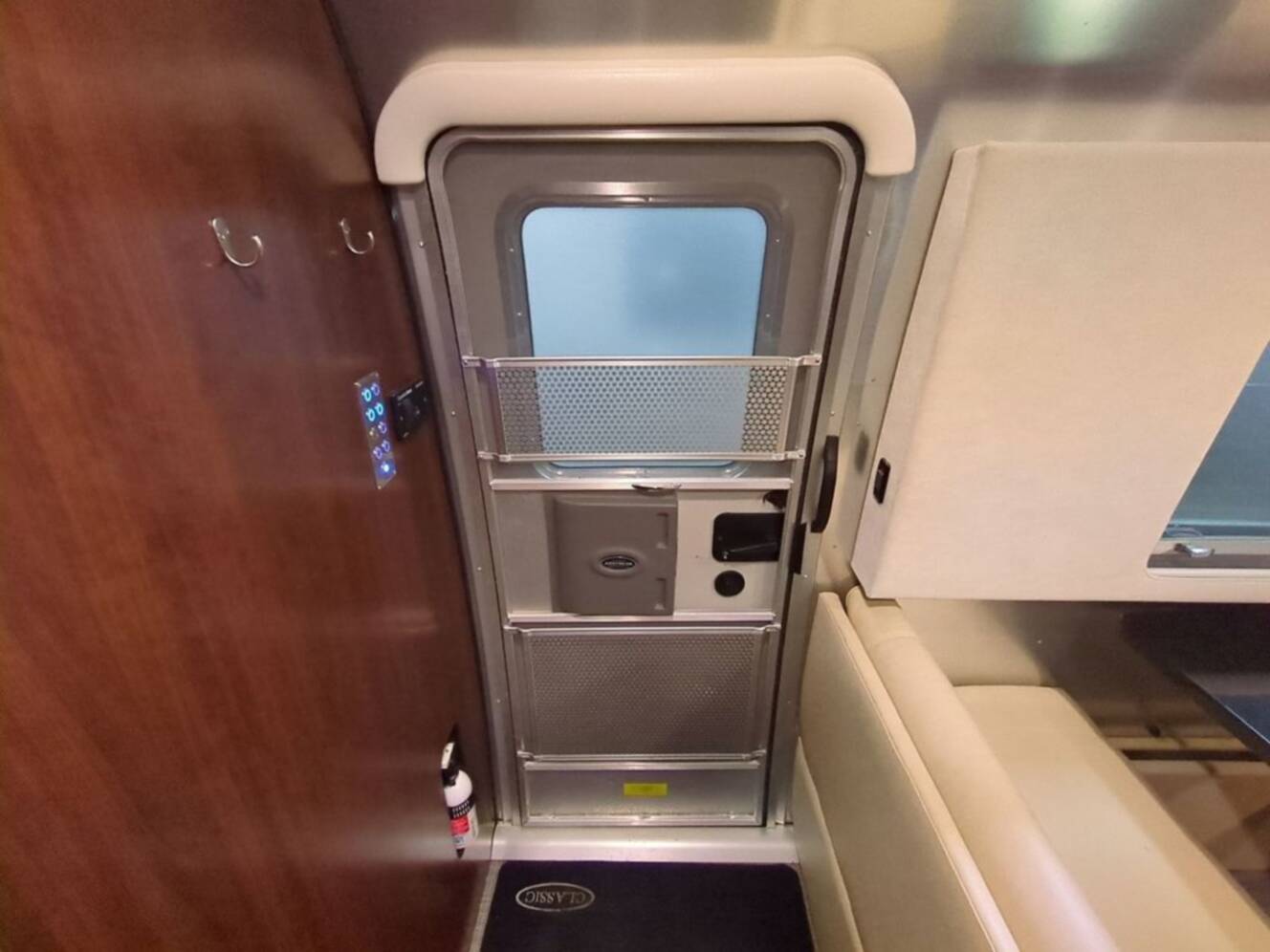 A photo of this 2020 Airstream Classic 33FB Twin