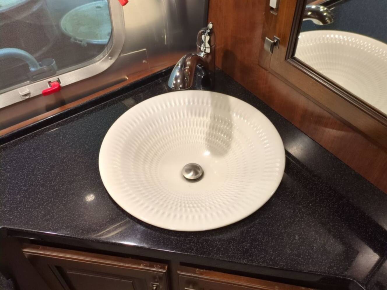 A photo of this 2020 Airstream Classic 33FB Twin