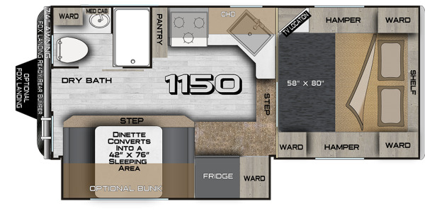 2027 Northwood Mfg. Arctic Fox 1150 in evansville WY