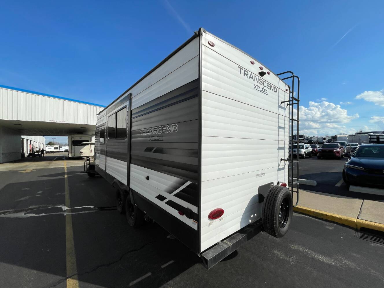 A photo of this 2023 Grand Design TRANSCEND XPLOR 200MK