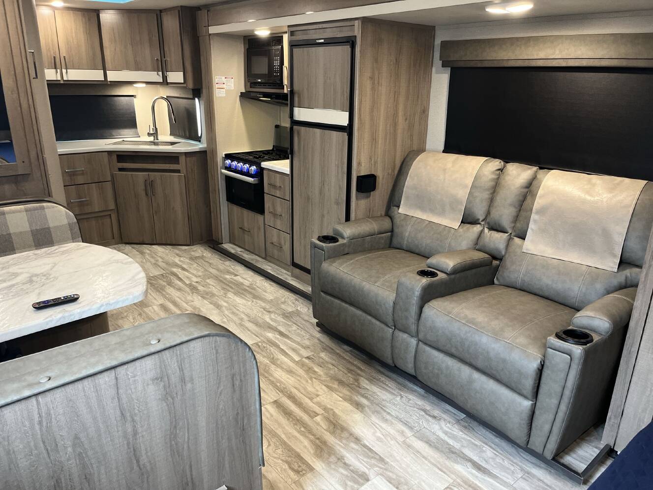 A photo of this 2022 Grand Design IMAGINE XLS 22MLE