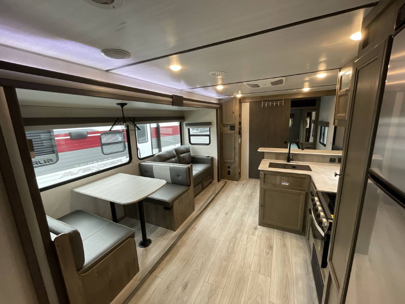A photo of this 2022 Forest River SURVEYOR 276BHLE