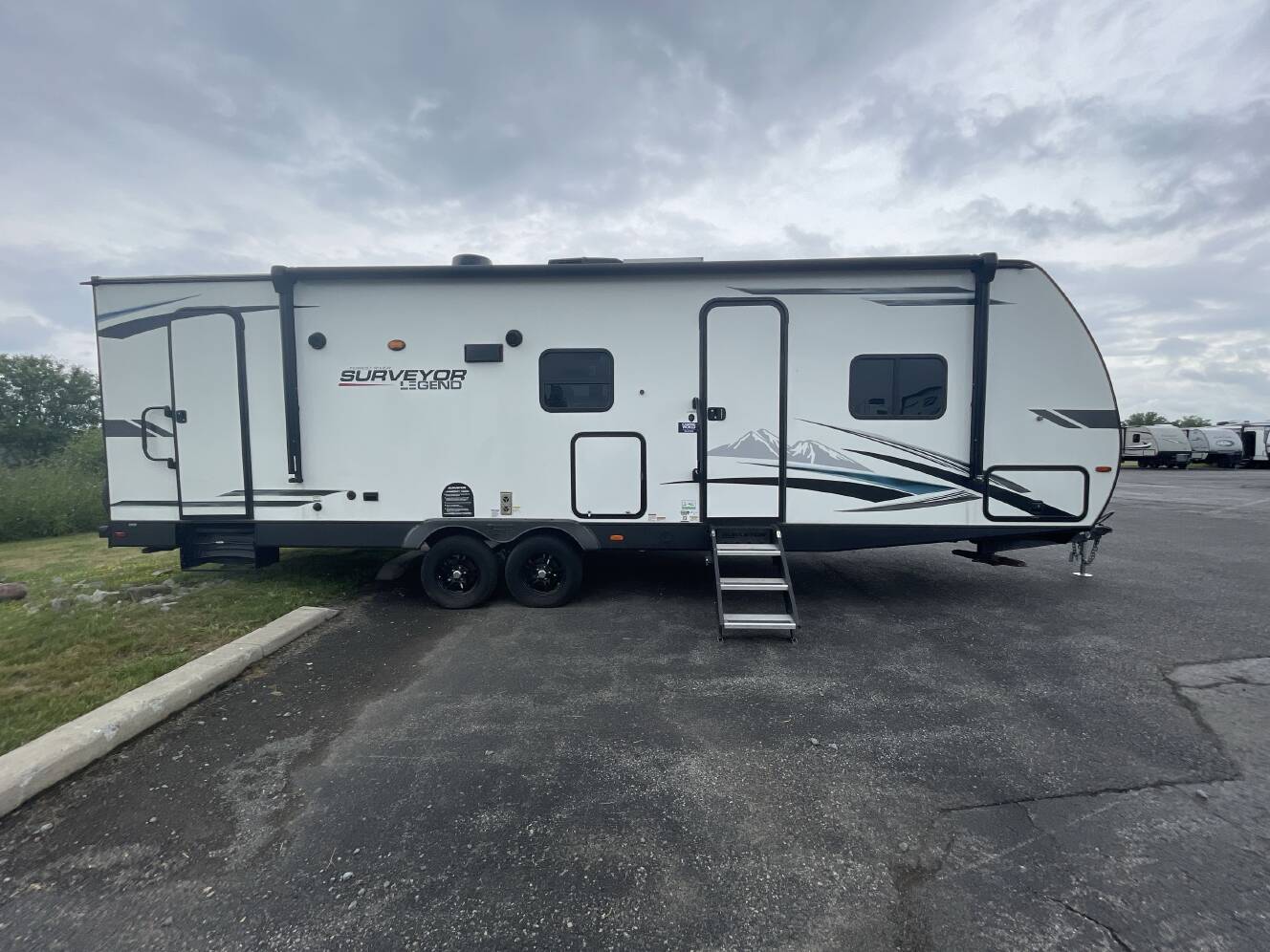 A photo of this 2022 Forest River SURVEYOR 276BHLE