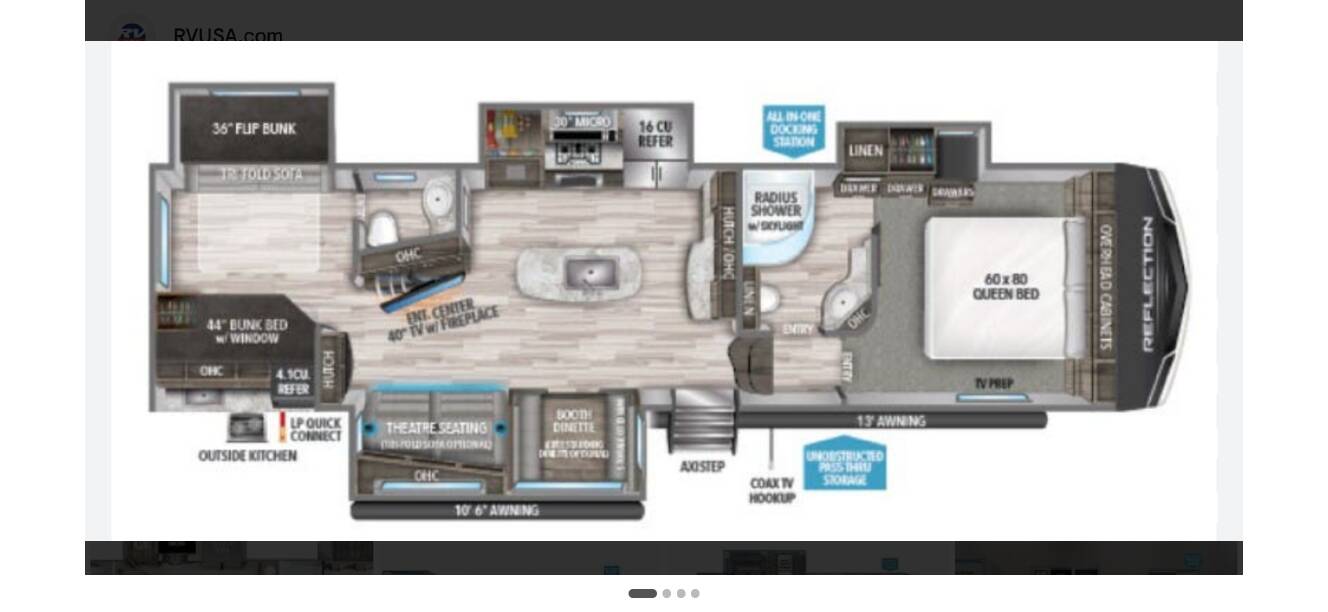 A photo of this 2022 Grand Design REFLECTION 311BHS
