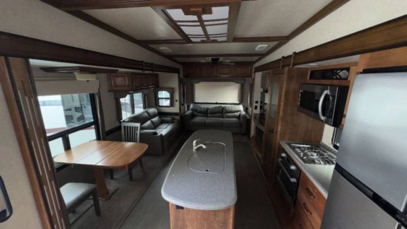 A photo of this 2018 Heartland Big Country Fifth Wheel 3560SS