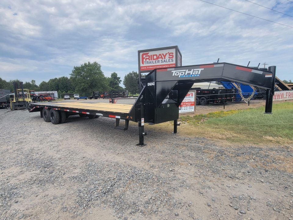 2026 Top Hat Trailers GN240 LO PROFILE 25'+5' x 102" in Texarkana, TX