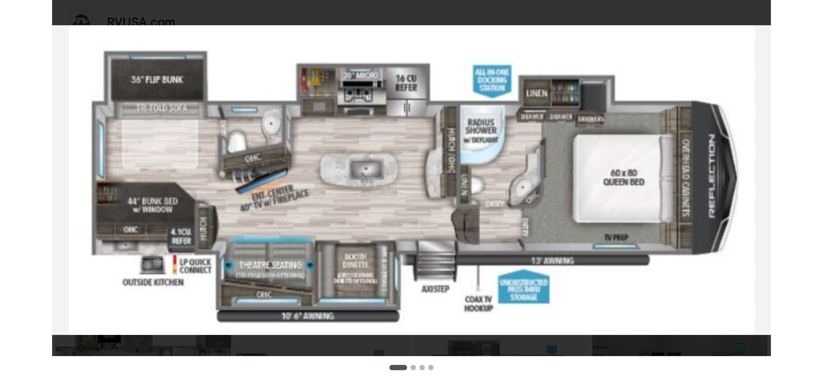 A photo of this 2022 Grand Design REFLECTION 311BHS