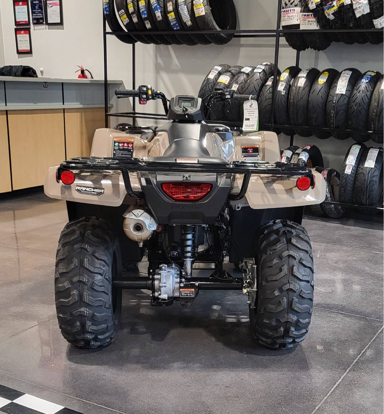 A photo of this 2027 Honda RANCHER 4X4 AT EPS