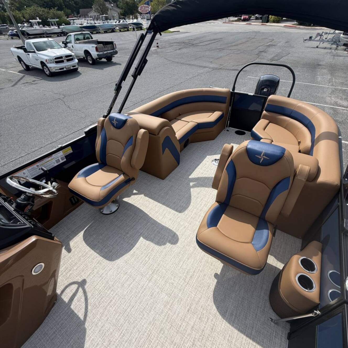 A photo of this 2027 Berkshire Pontoons 22RFX LE 2.75