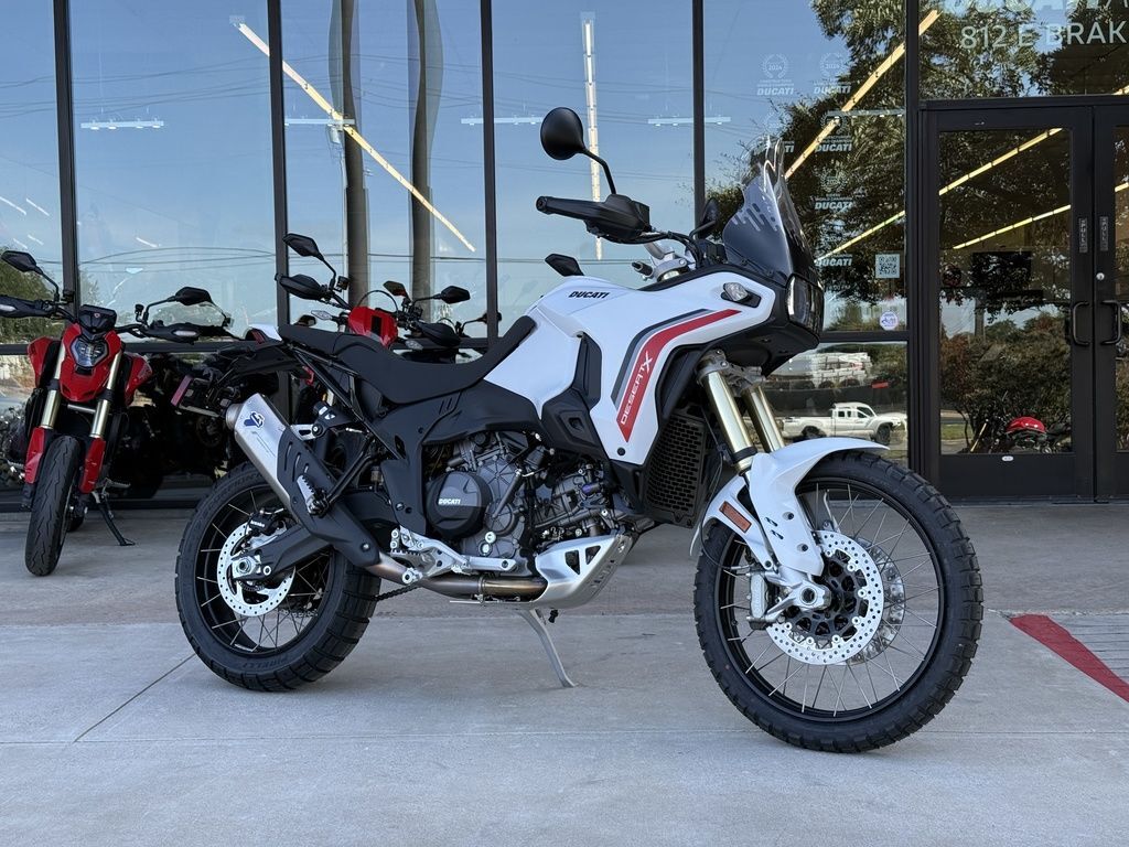 2026 Ducati DesertX V2 Matte Star White Silk V2 in Austin, TX