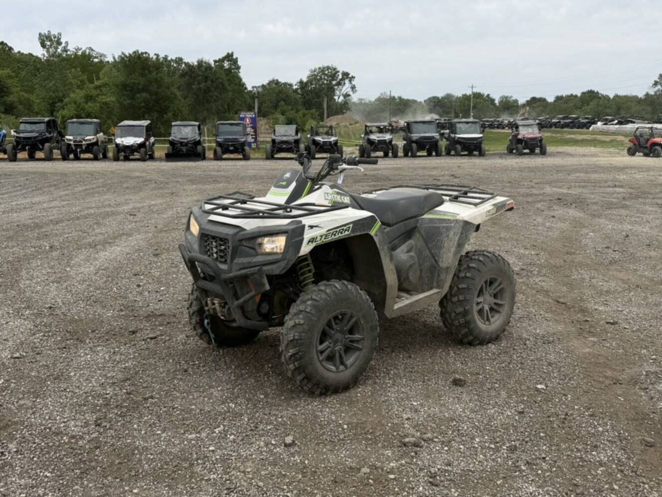 A photo of this 2022 Arctic Cat® Alterra 600 XT