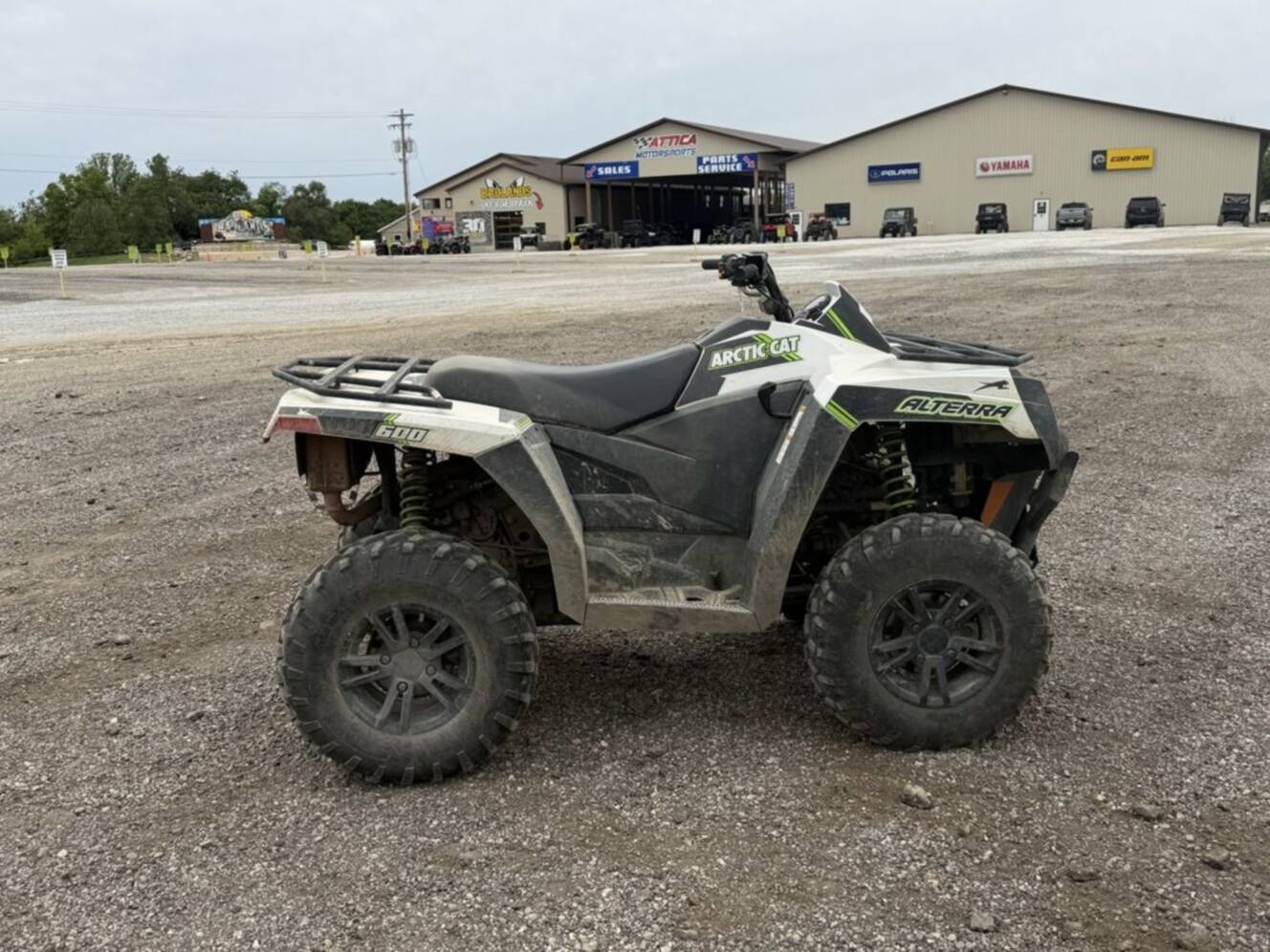 A photo of this 2022 Arctic Cat® Alterra 600 XT