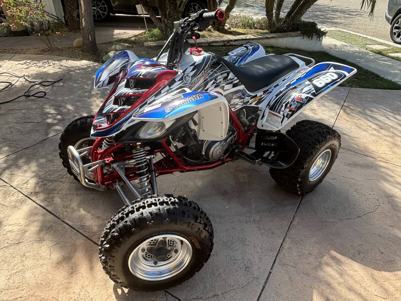 A photo of this 2005 Yamaha RAPTOR 660R