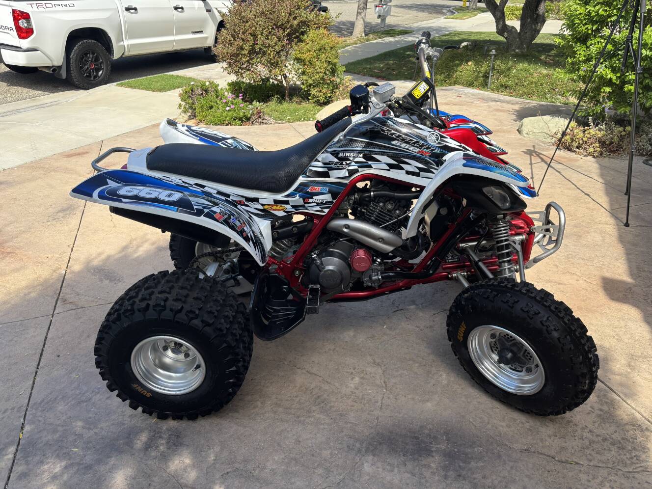A photo of this 2005 Yamaha RAPTOR 660R