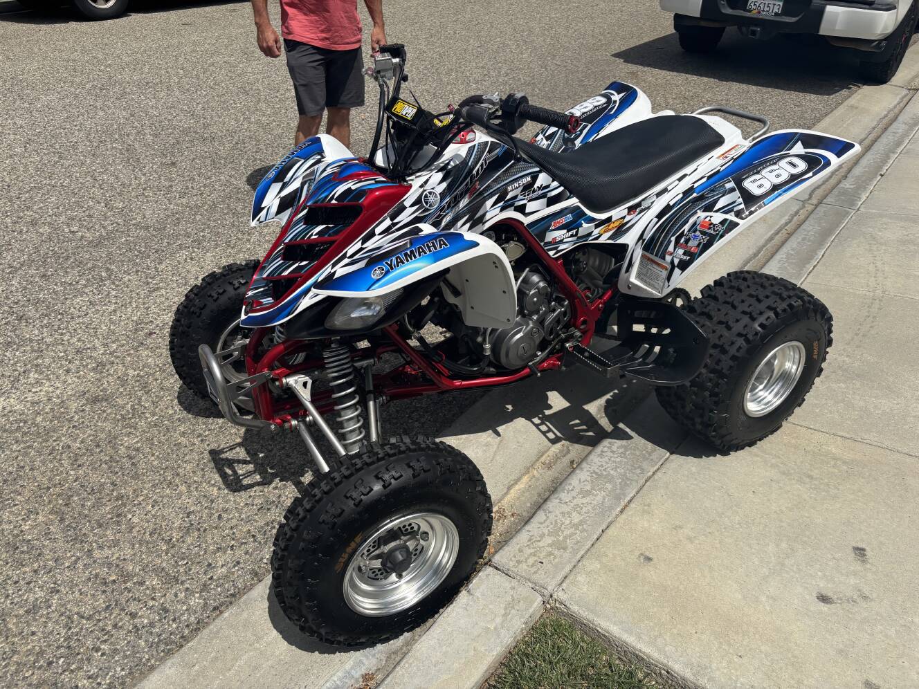 A photo of this 2005 Yamaha RAPTOR 660R